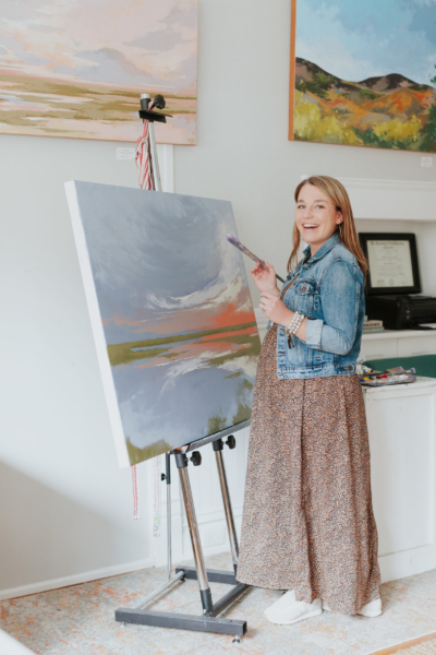 Brand photos for artist Maggie French with StudioWorks by Harmonie House Images Charlotte, NC